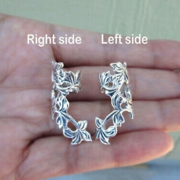 NEW 925 Sterling Silver Clip Earrings - Picture 3 of 3